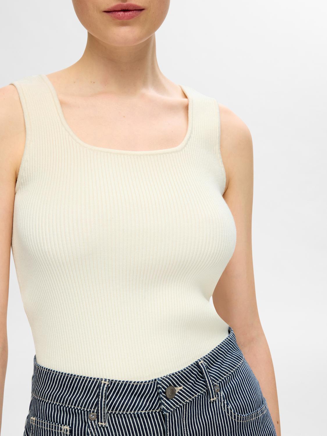 Jenny Tank Top - Beige/ Birch